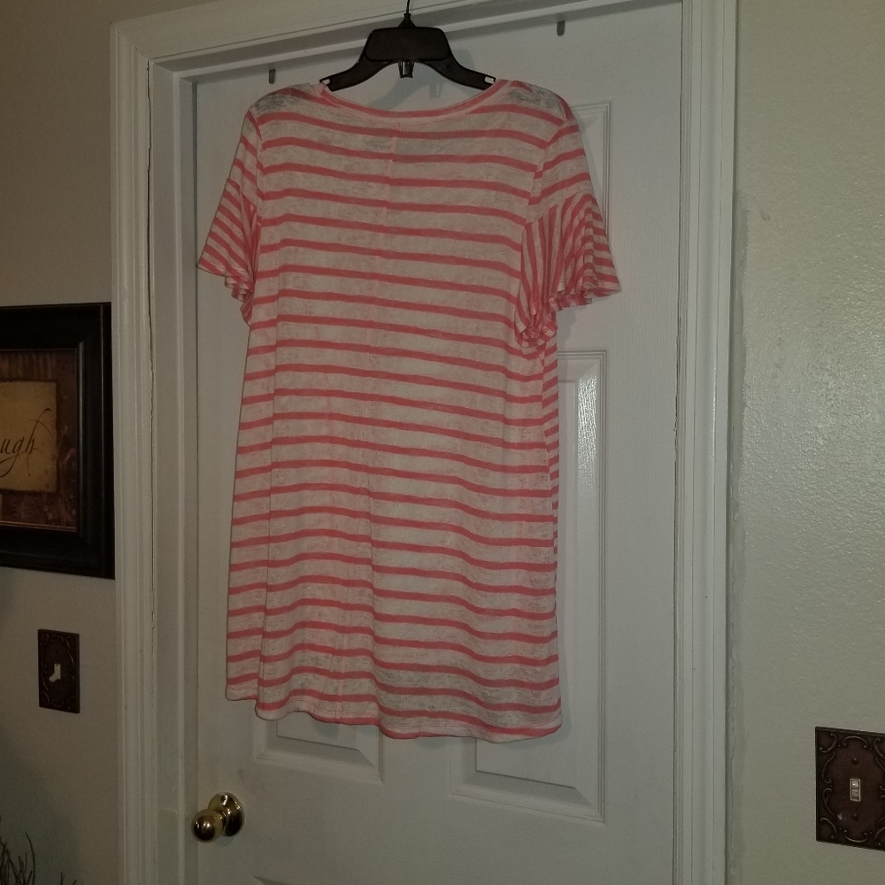 Lane Bryant Flutter sleeve Tee